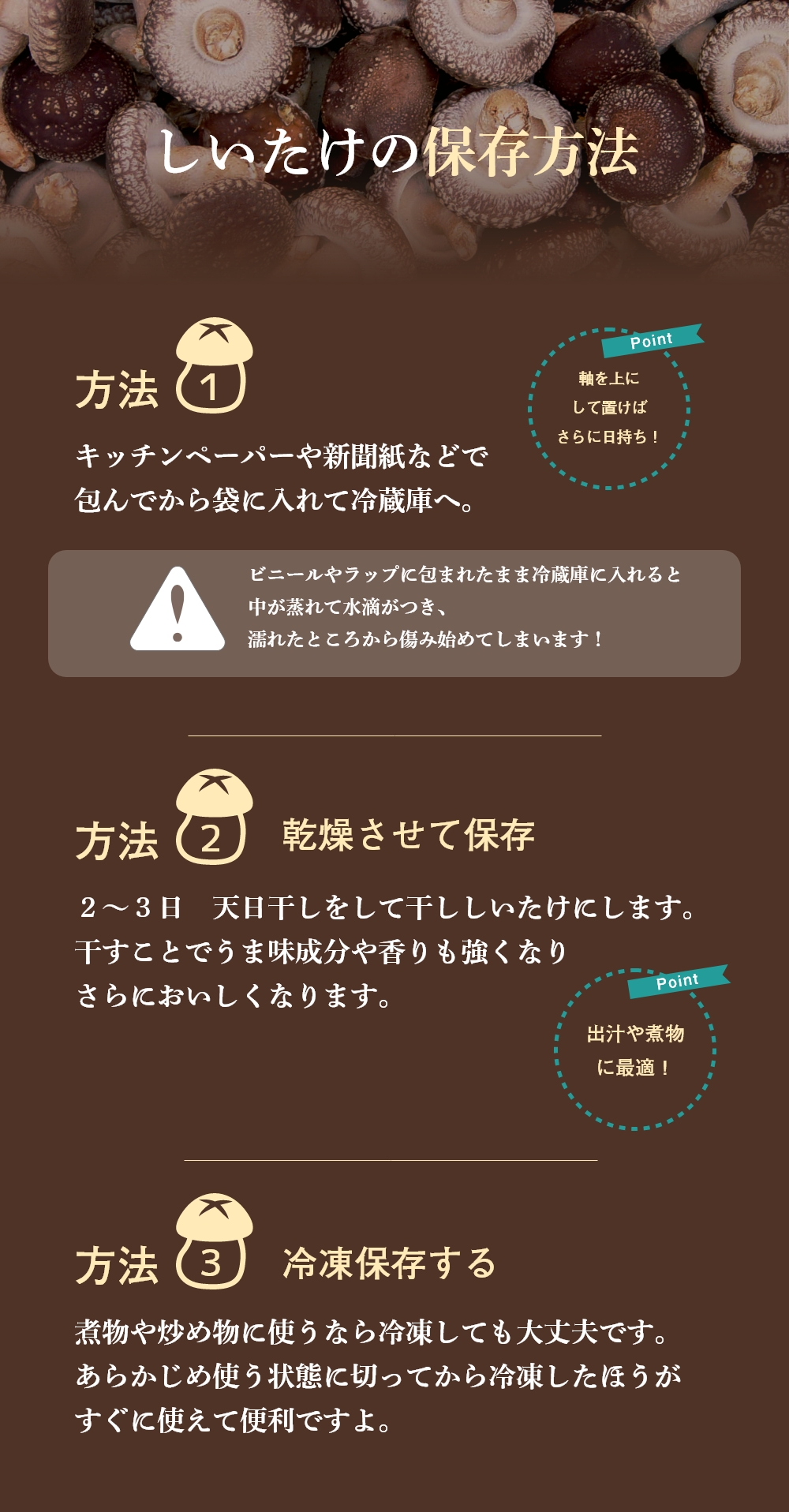 原木しいたけ 秋山種菌研究所 きのこ しいたけ